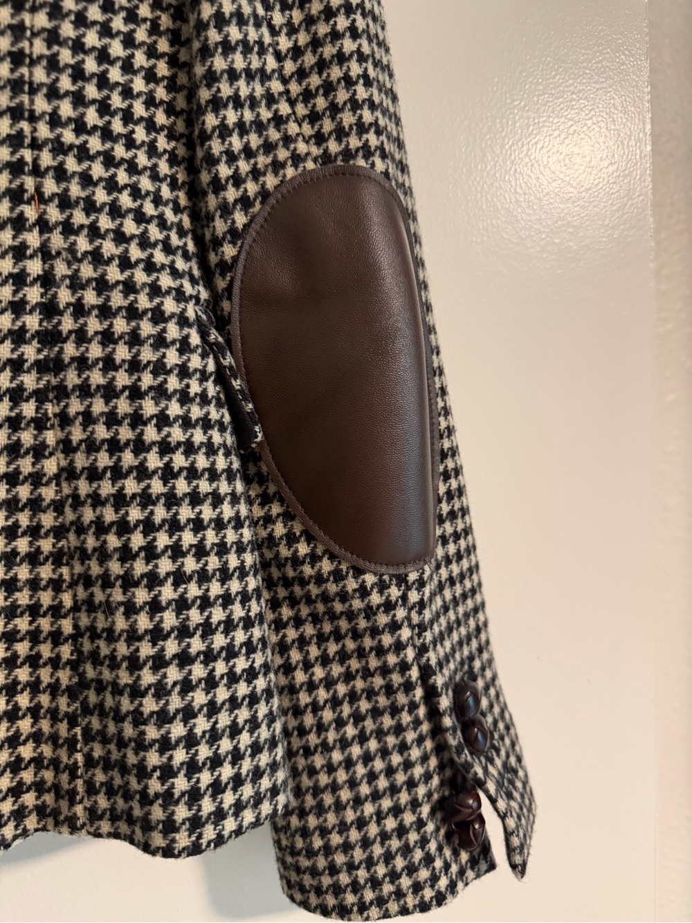 J. Crew Schoolboy Houndstooth Women's Blazer - Picture 3 of 5